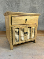 MARKETPLACE - Louvre Elm Bedside Table (Selling as set of 2)