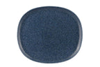 Bistro Blue Oval Plate Sango Ora Forio
