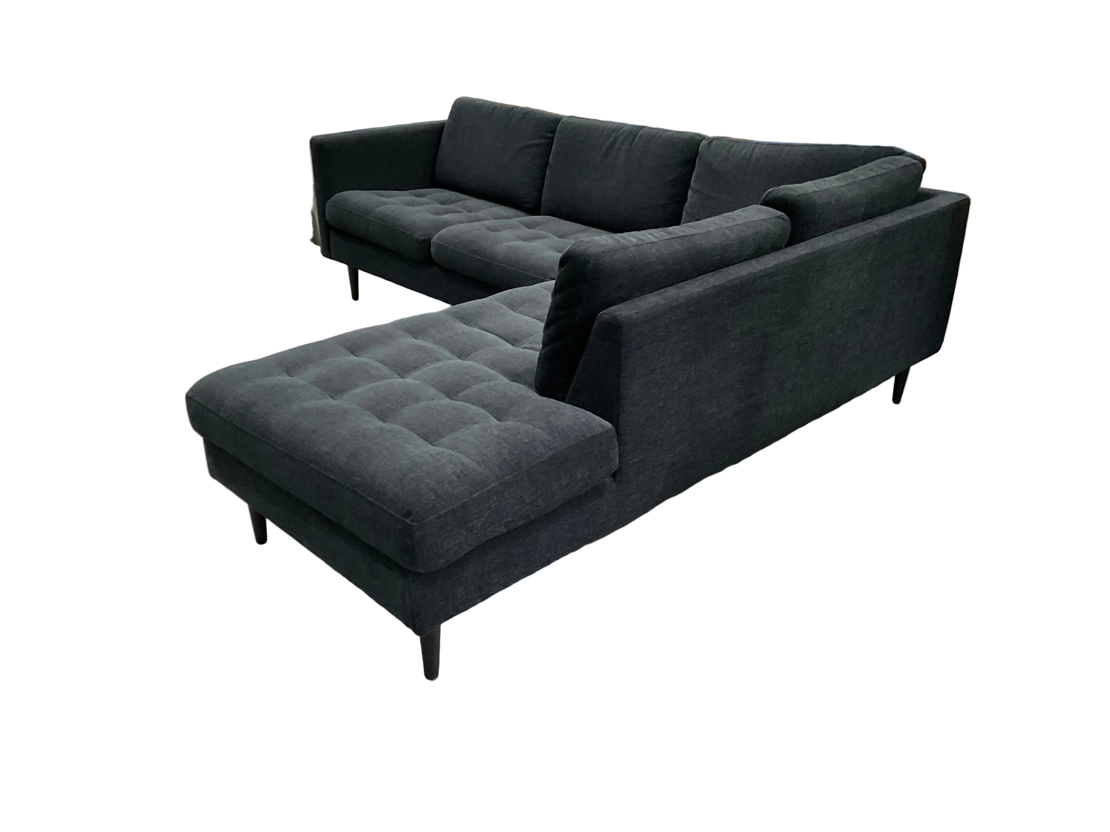 Black Bo Concept L Sofa
