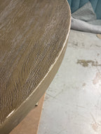 Rustic Pedestal Dining Table