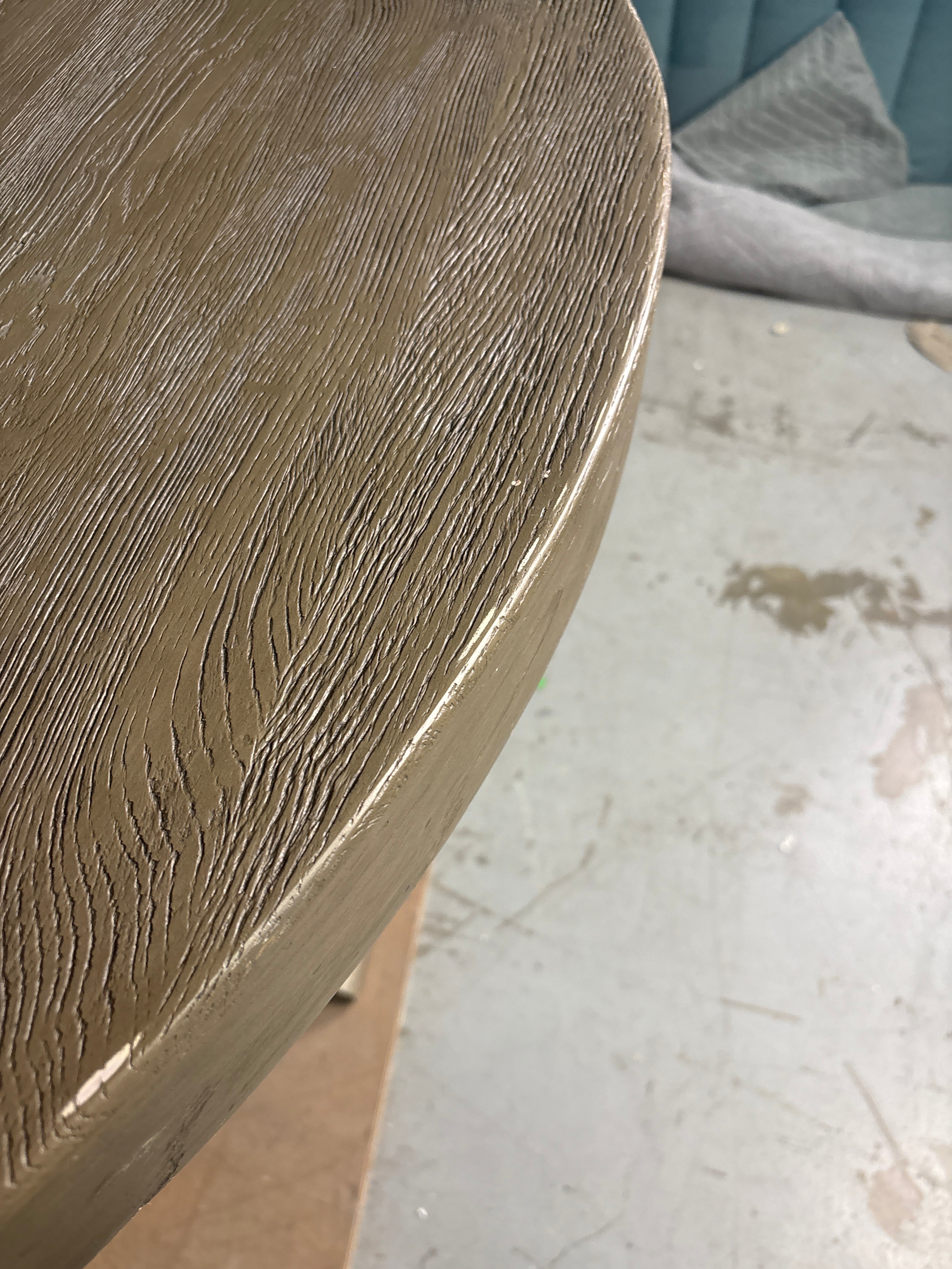 Rustic Pedestal Dining Table