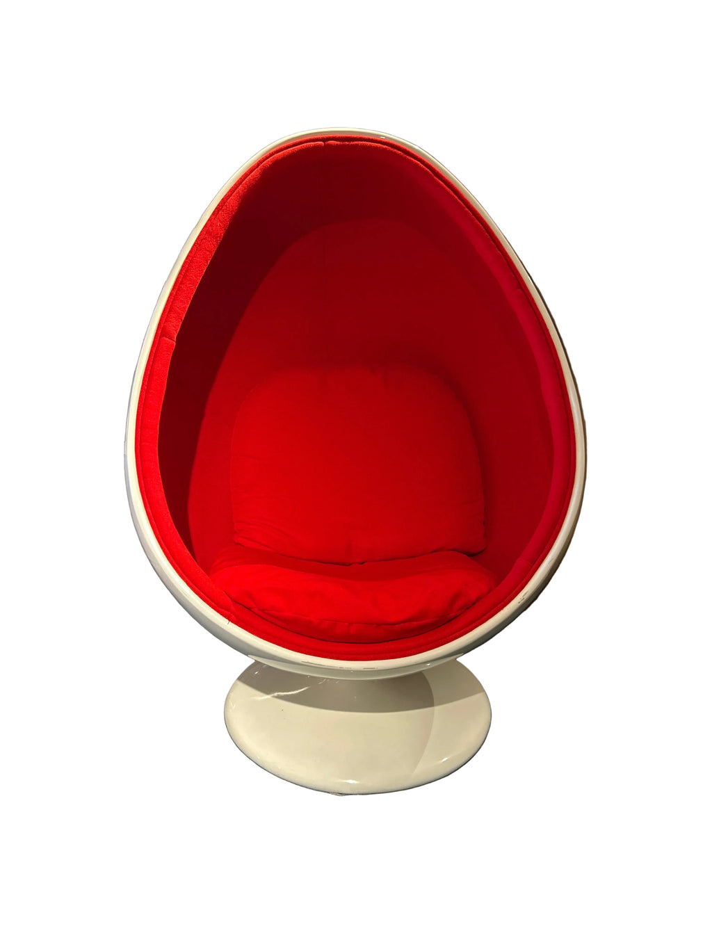 Red Egg Pod Chair, Aarnio Inspired