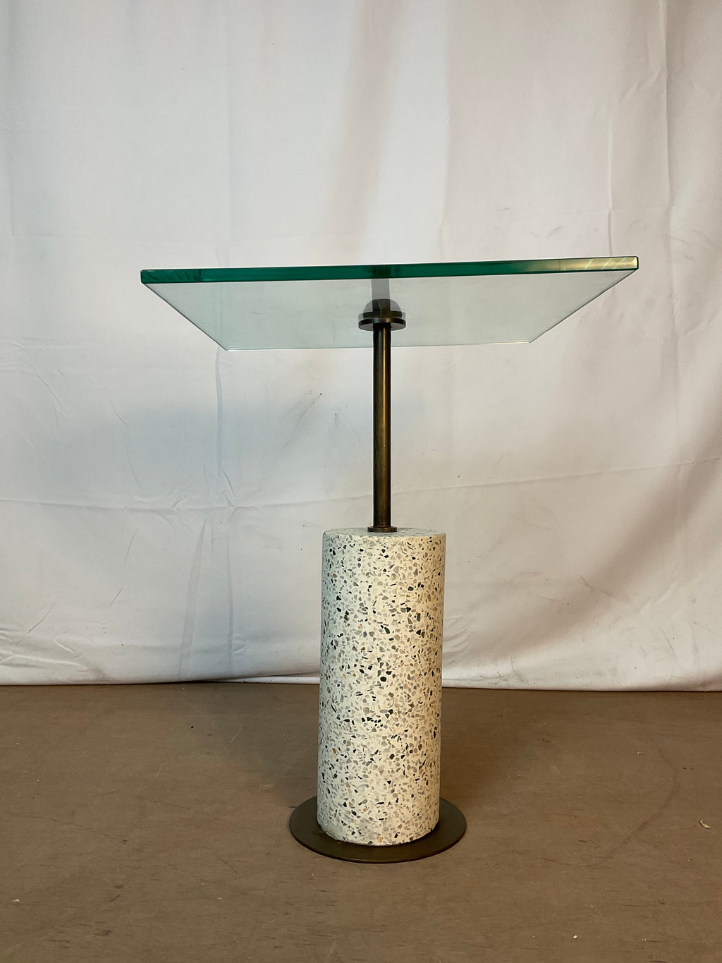 Coco Republic Terrazzo And Glass Side Table