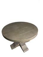 Rustic Pedestal Dining Table