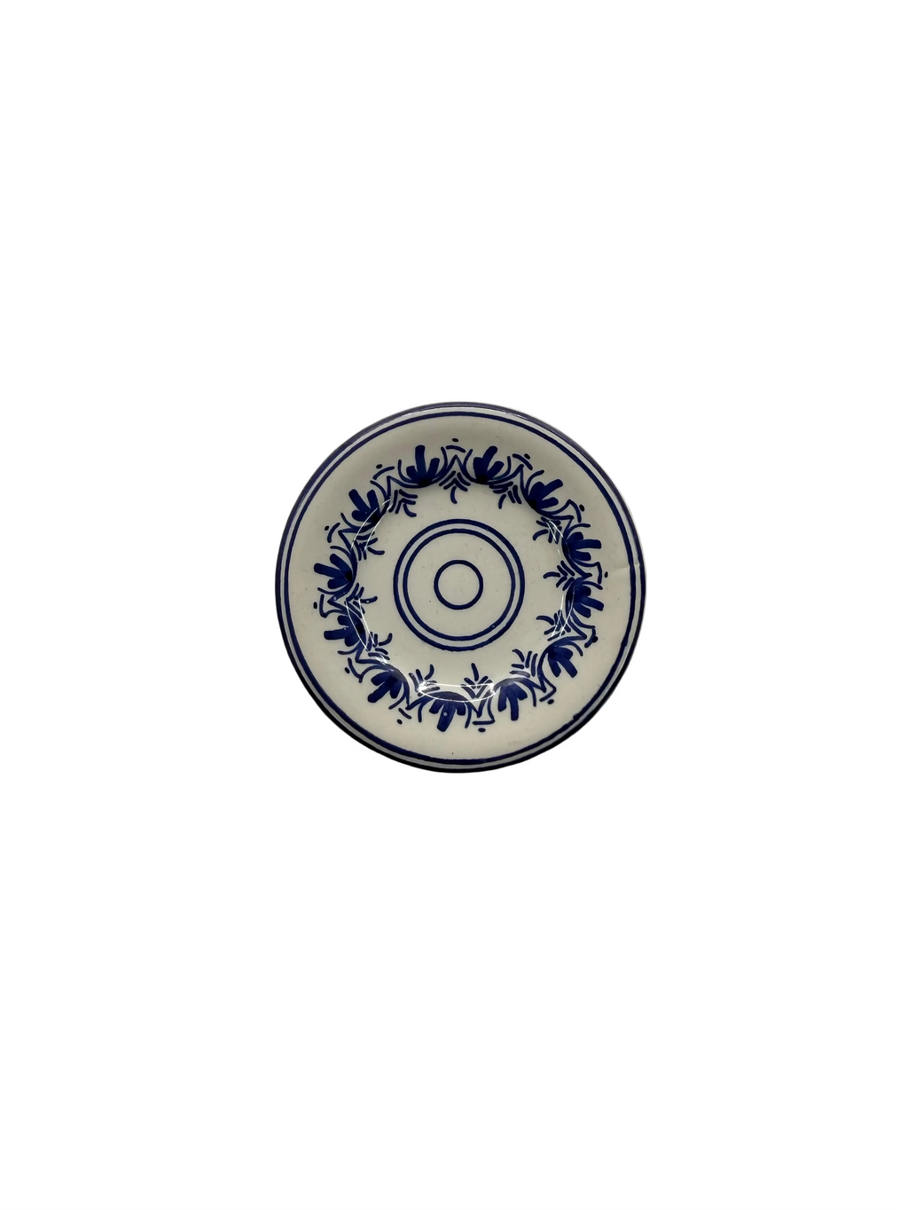 Decorative Hand-painted Hanging Ceramic Plates - Set of 3