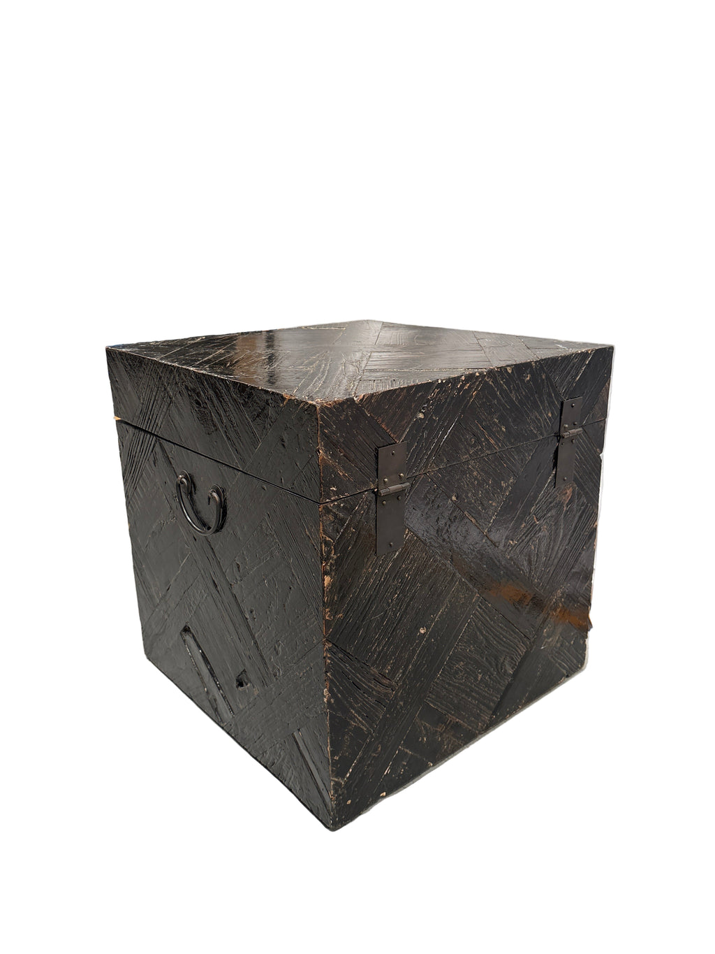 Tangten Side Table - Antique Black