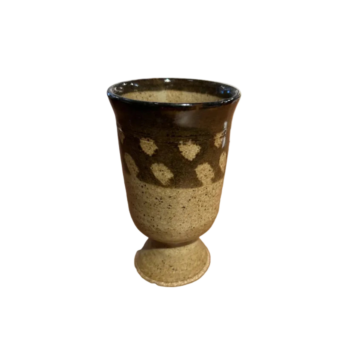 Stoneware Wine Goblet