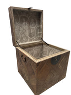 Tangten Side Table - Rustic Timber Finish