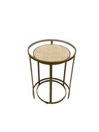 Plantation Brass Nesting  Side Table Set