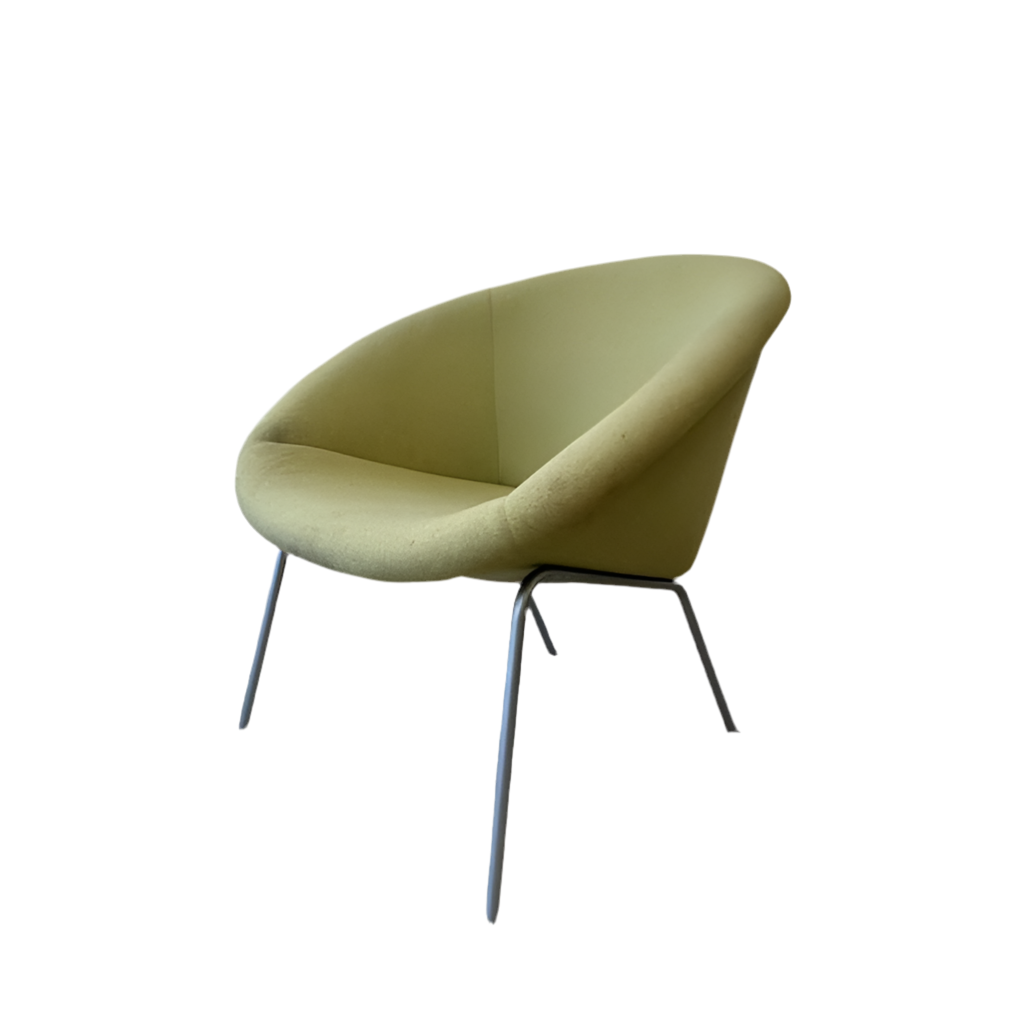 Pale Green 369 Armchair, Walter Knoll