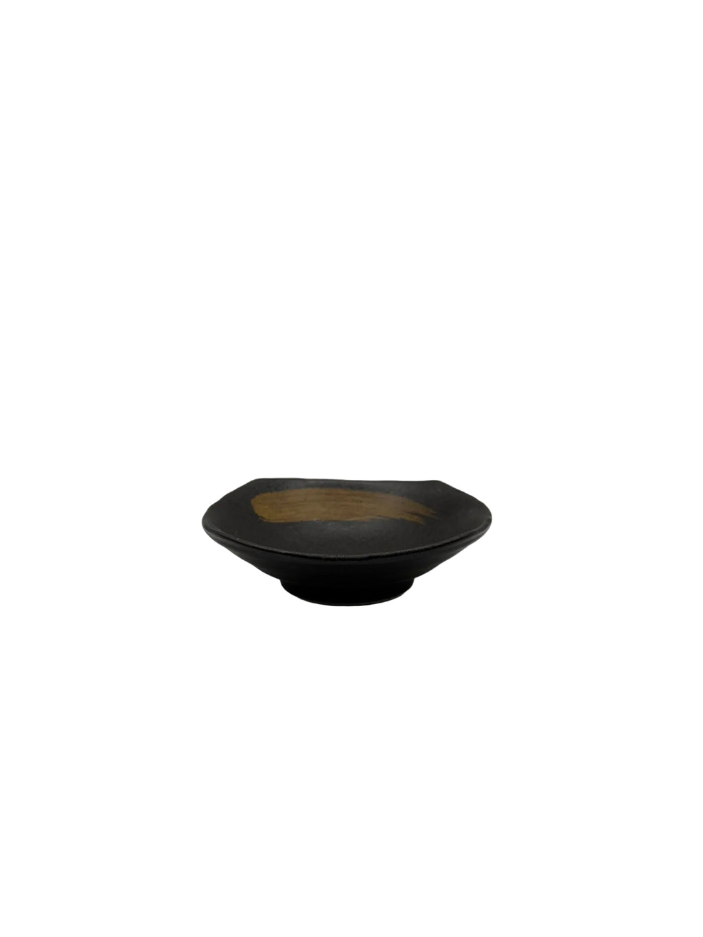 Black Stoneware Dish