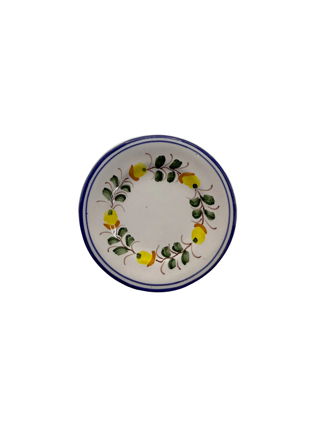 Decorative Hand-painted Hanging Ceramic Plates - Set of 3