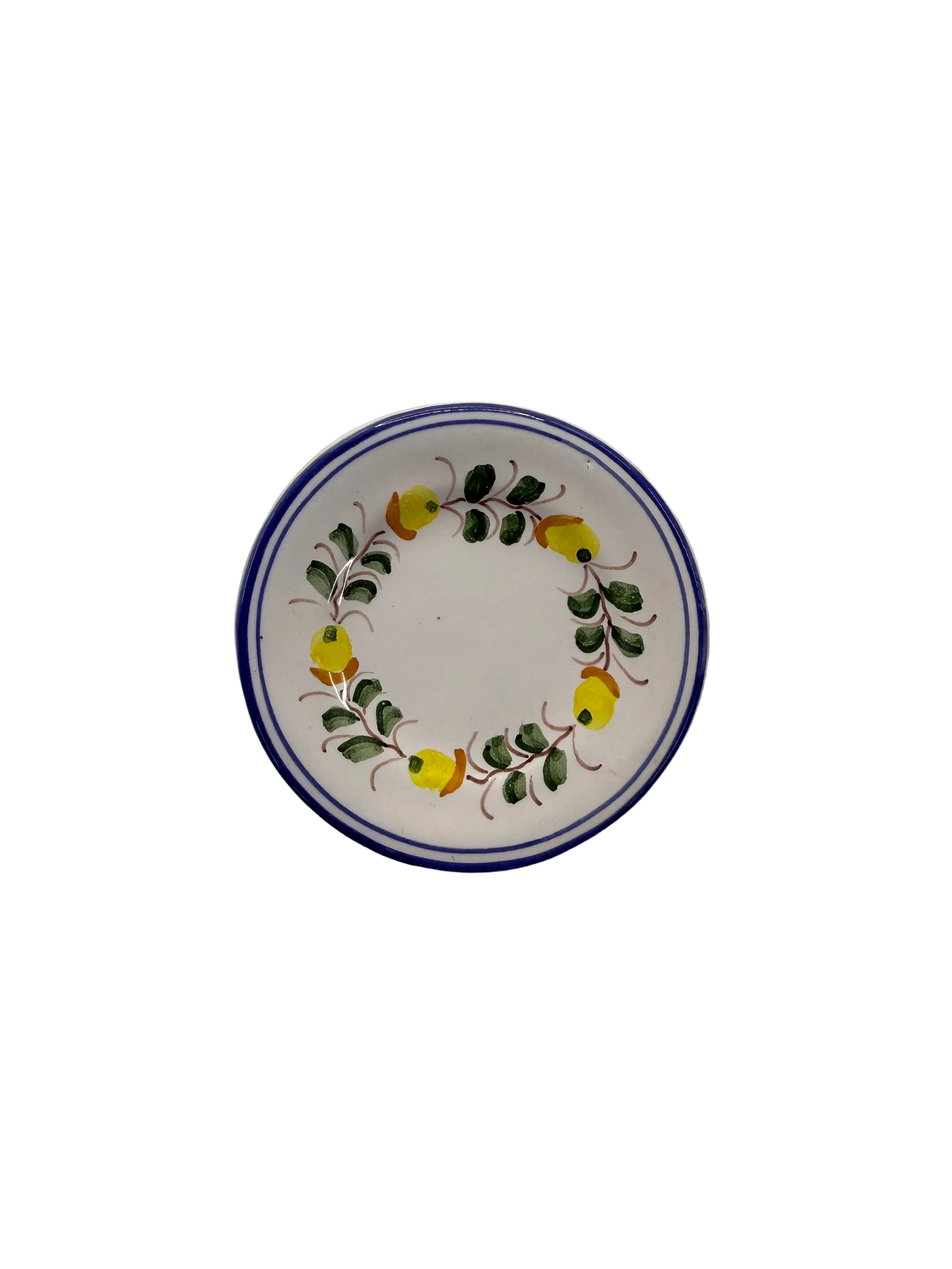 Decorative Hand-painted Hanging Ceramic Plates - Set of 3