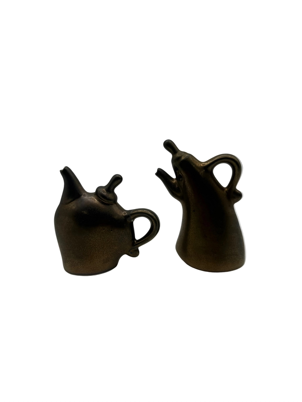 Mid-Century Style Ceramic Salt and Pepper Set