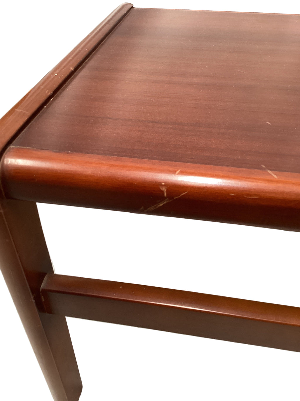 Vintage Mid Century Timber Nesting Coffee Table Set