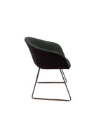 Duna 02 Grey Sled Chair by Arper