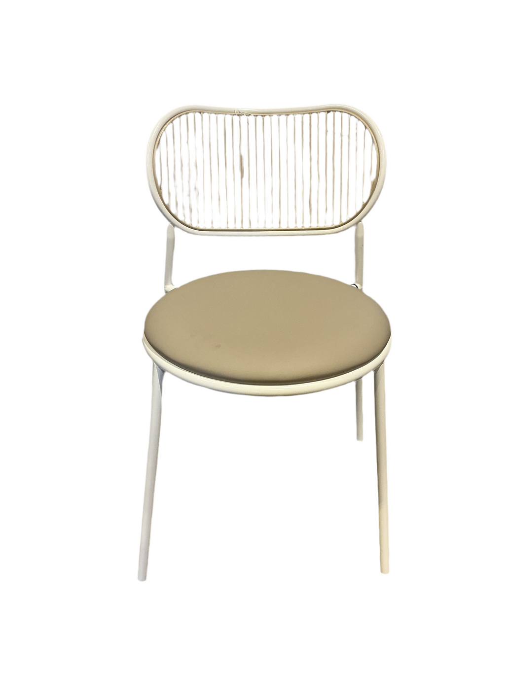 Piper Chair White and Beige, DesignByThem