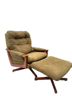 Tessa T2 Swivel Armchair with Footstool