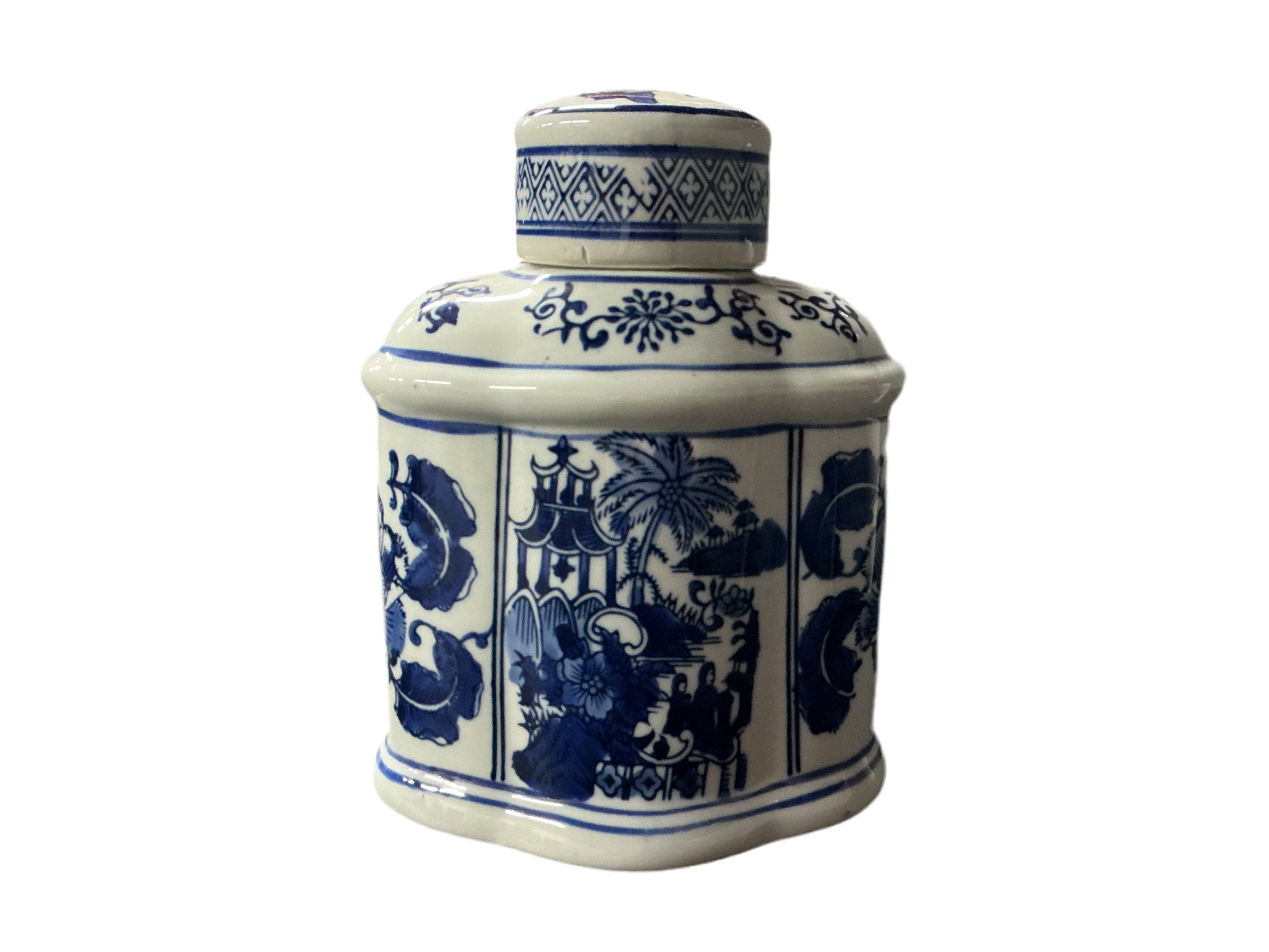 Decorative Floral Jar Medium