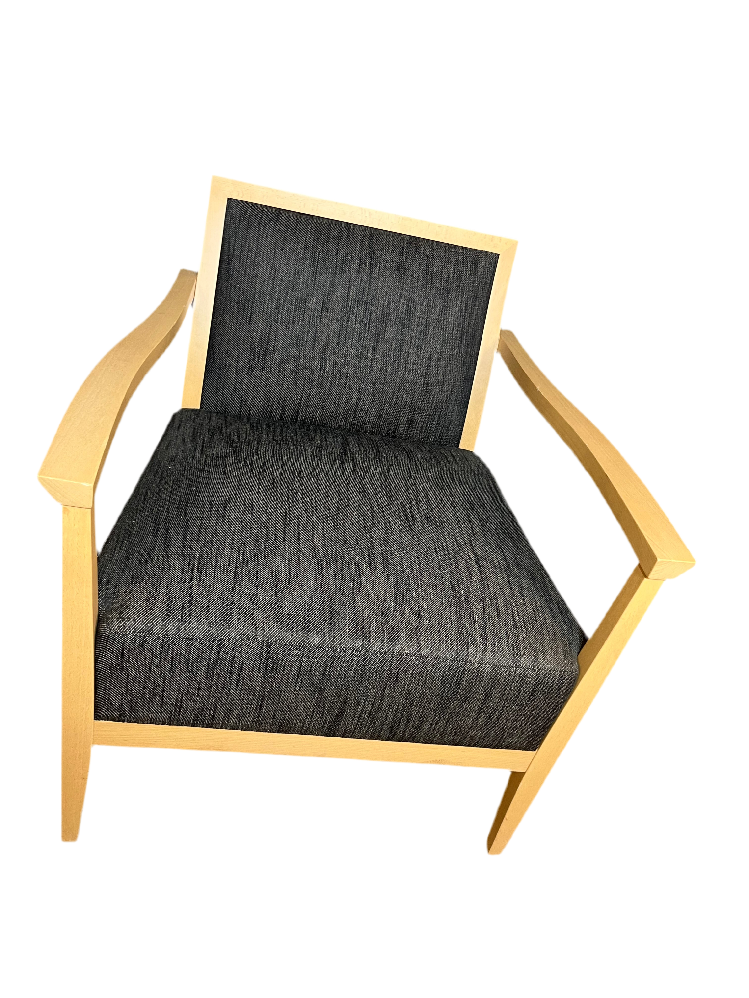 Cafe Culture Grey Jacquard Sitting Chair