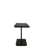 Black Cantilevered Side Table