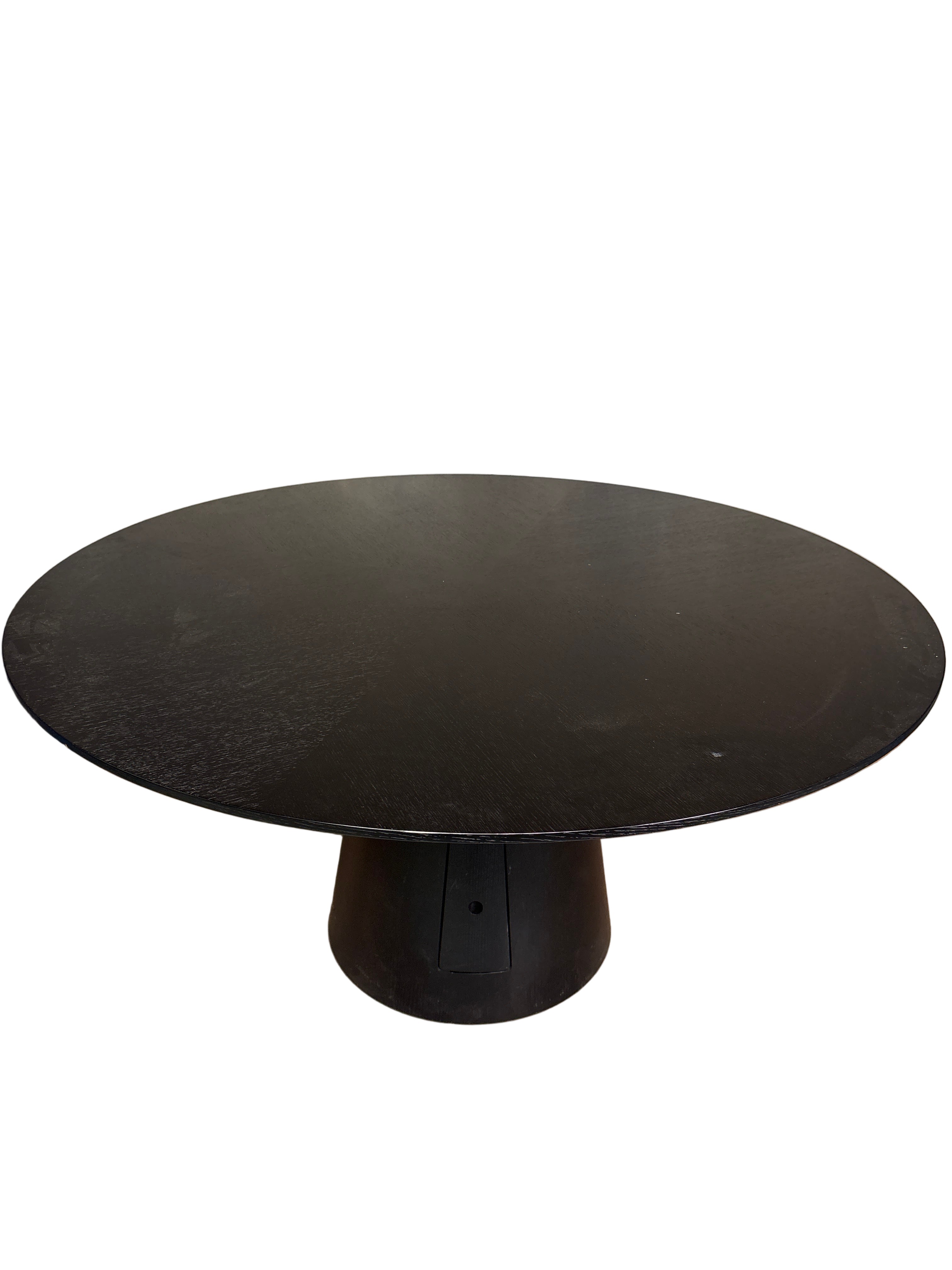 Globe West Round Dining Table Black
