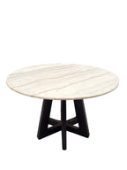 Montana Round Marble Dining Table