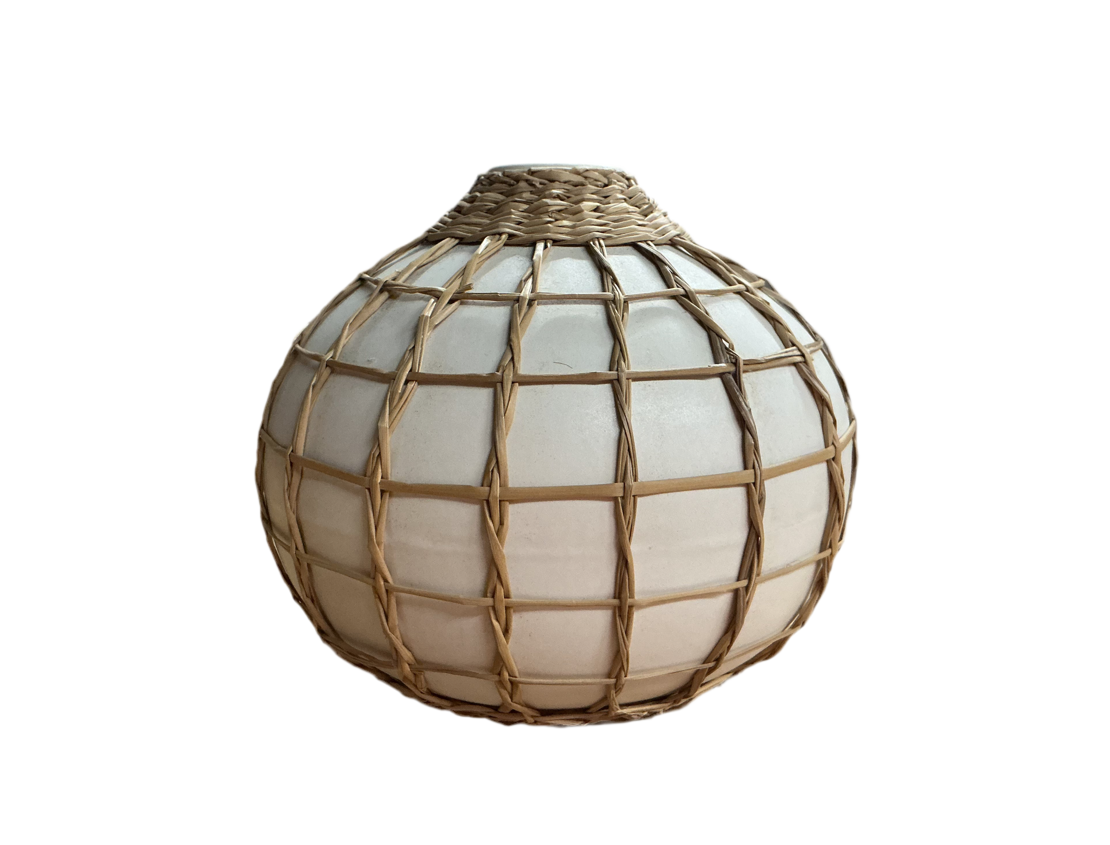Seagrass White Vase