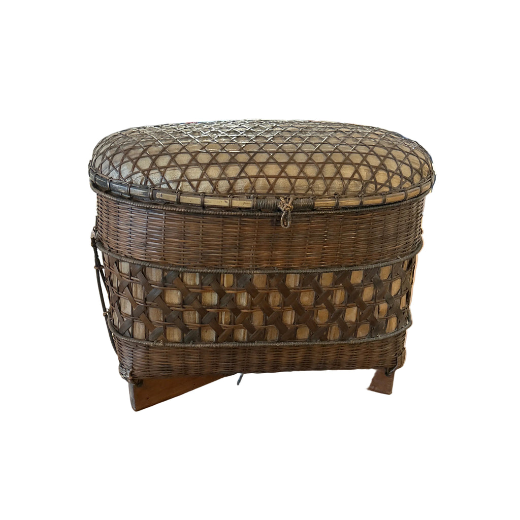 Vintage Asian Basket