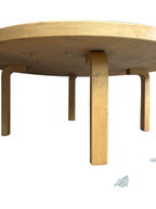 Artek Alvar Aalto Round Coffee Table