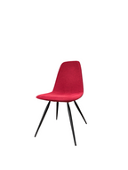 Krost Burgundy Upholstered Chair