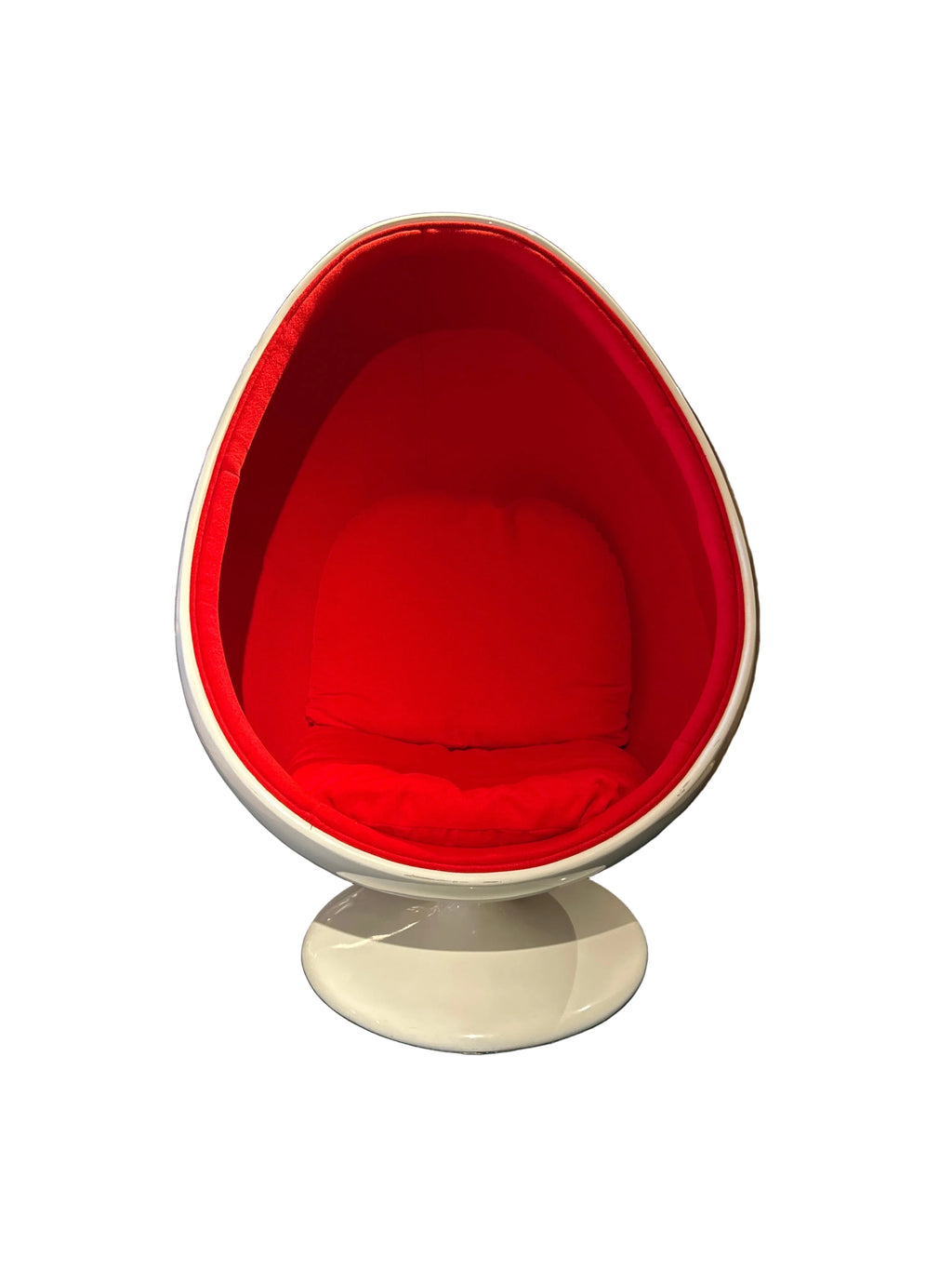 Red Egg Pod Chair, Aarnio Inspired
