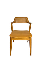 Solid Timber Curved Back Dining Chair