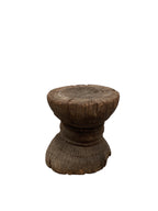 Rustic Indian Wooden Timber Stool