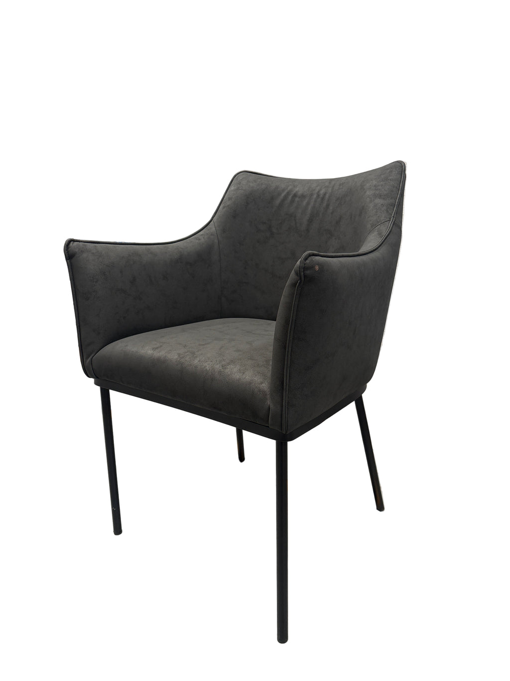 St James Dining Chair Black Vegan Leather