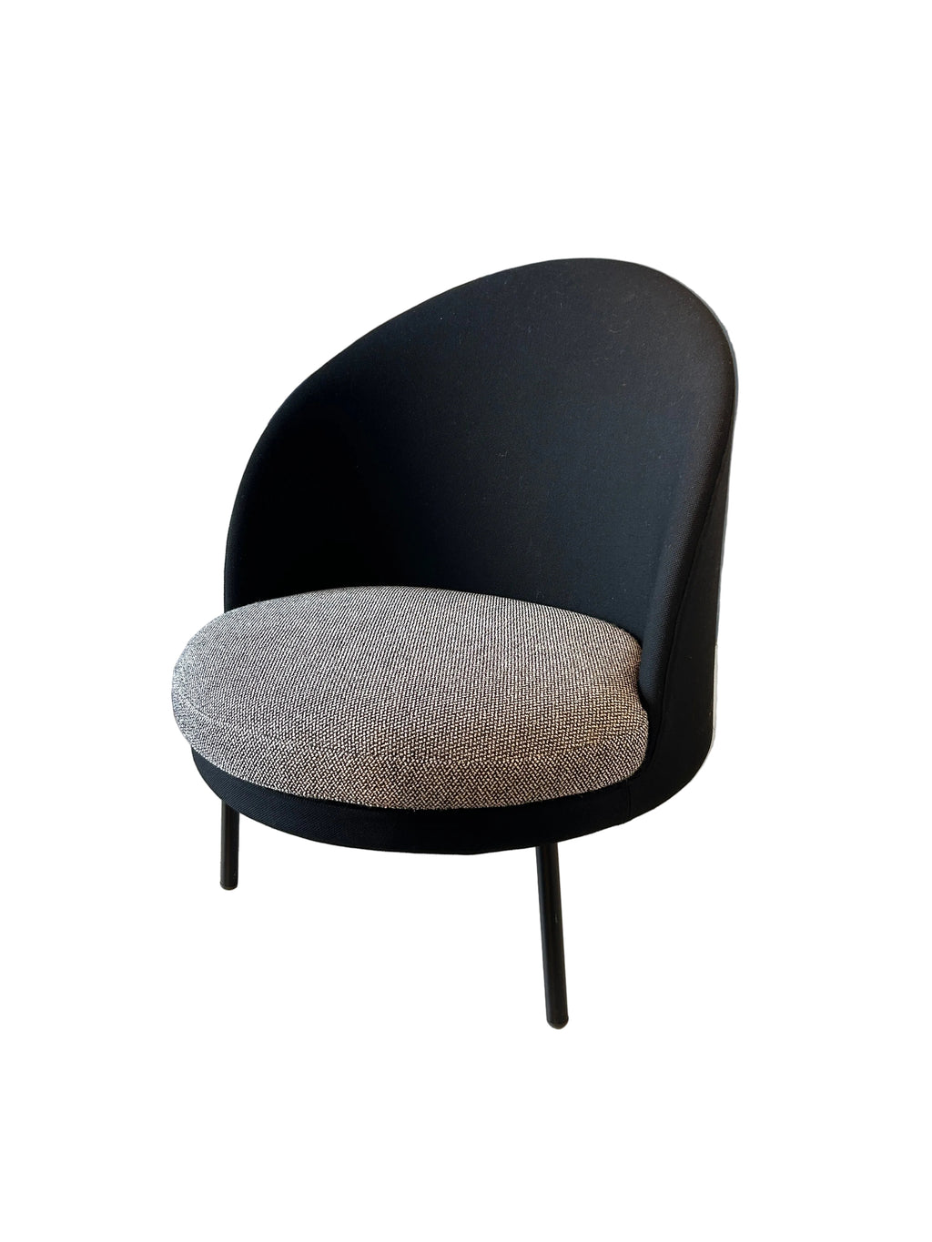 Jules Black Occasional Armchair, Arflex
