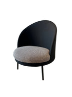 Jules Black Occasional Armchair, Arflex