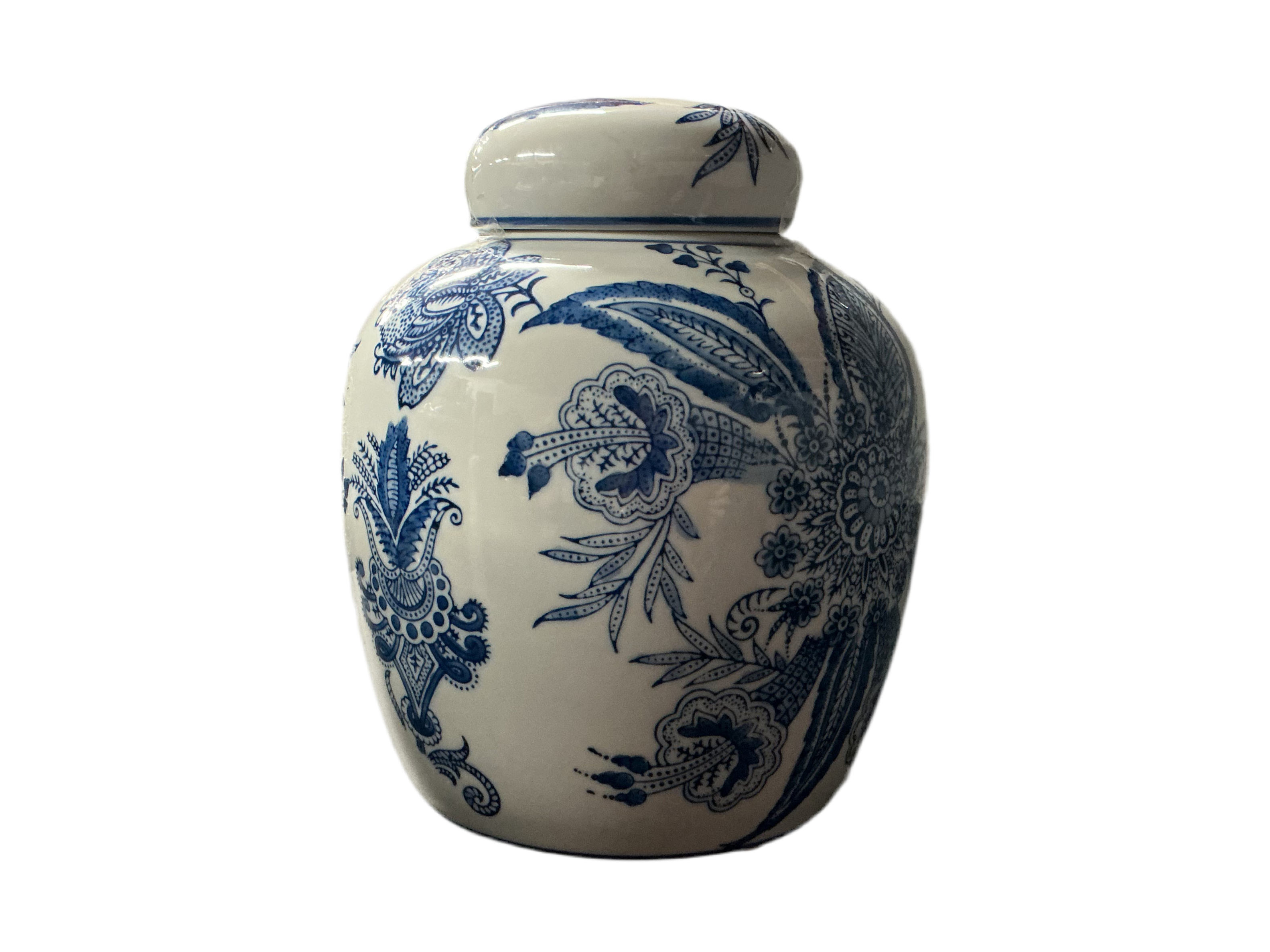 Decorative Floral Jar Medium