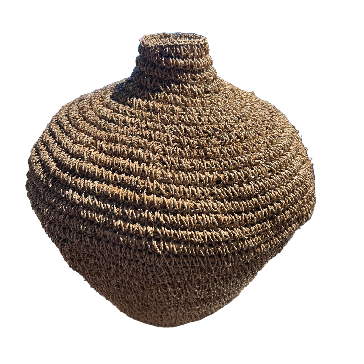 Woven Basket Vase