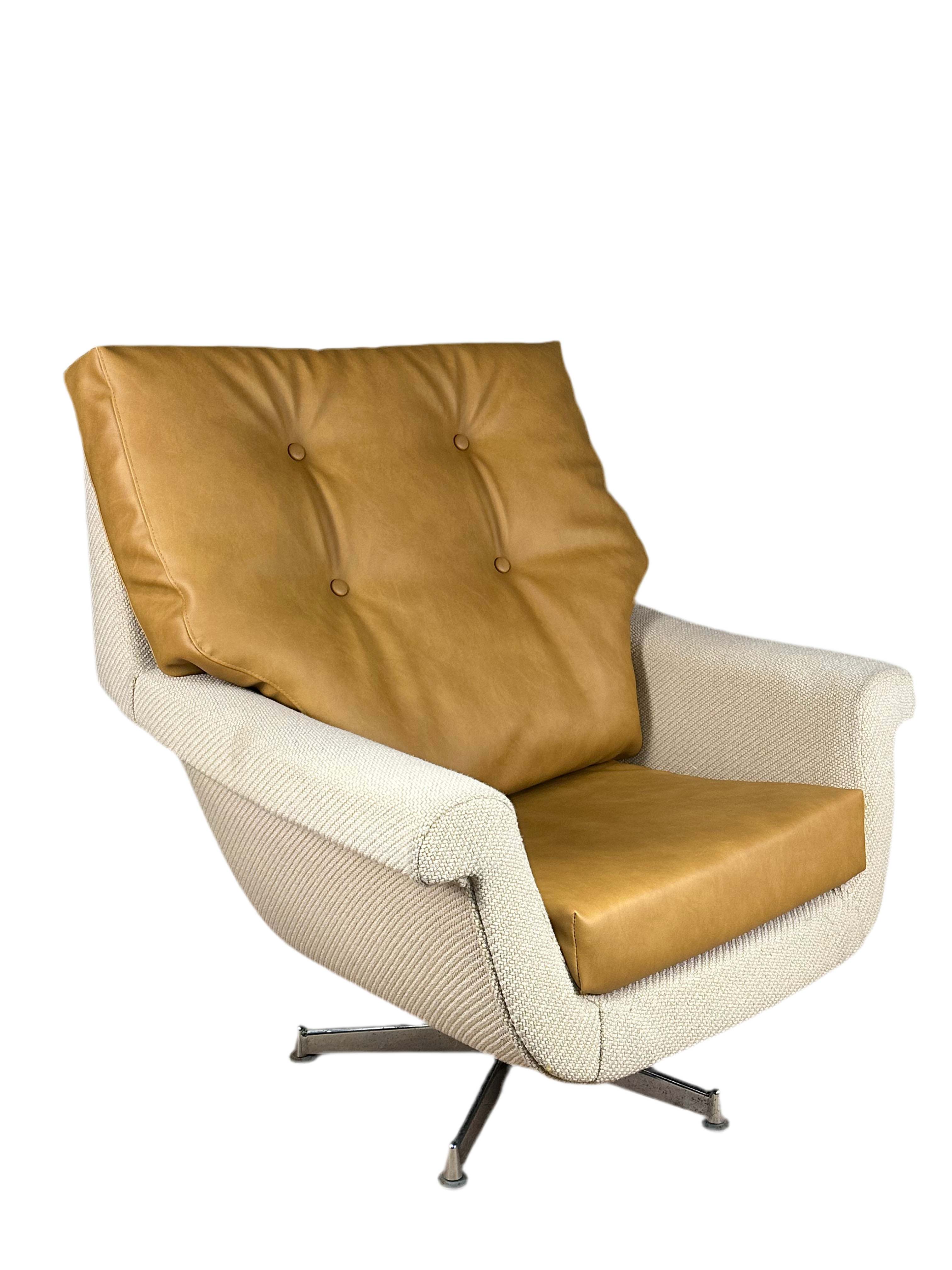 Retro Armchair - Reupholstered & reimagined