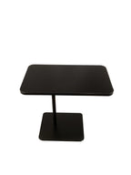 Black Cantilevered Side Table