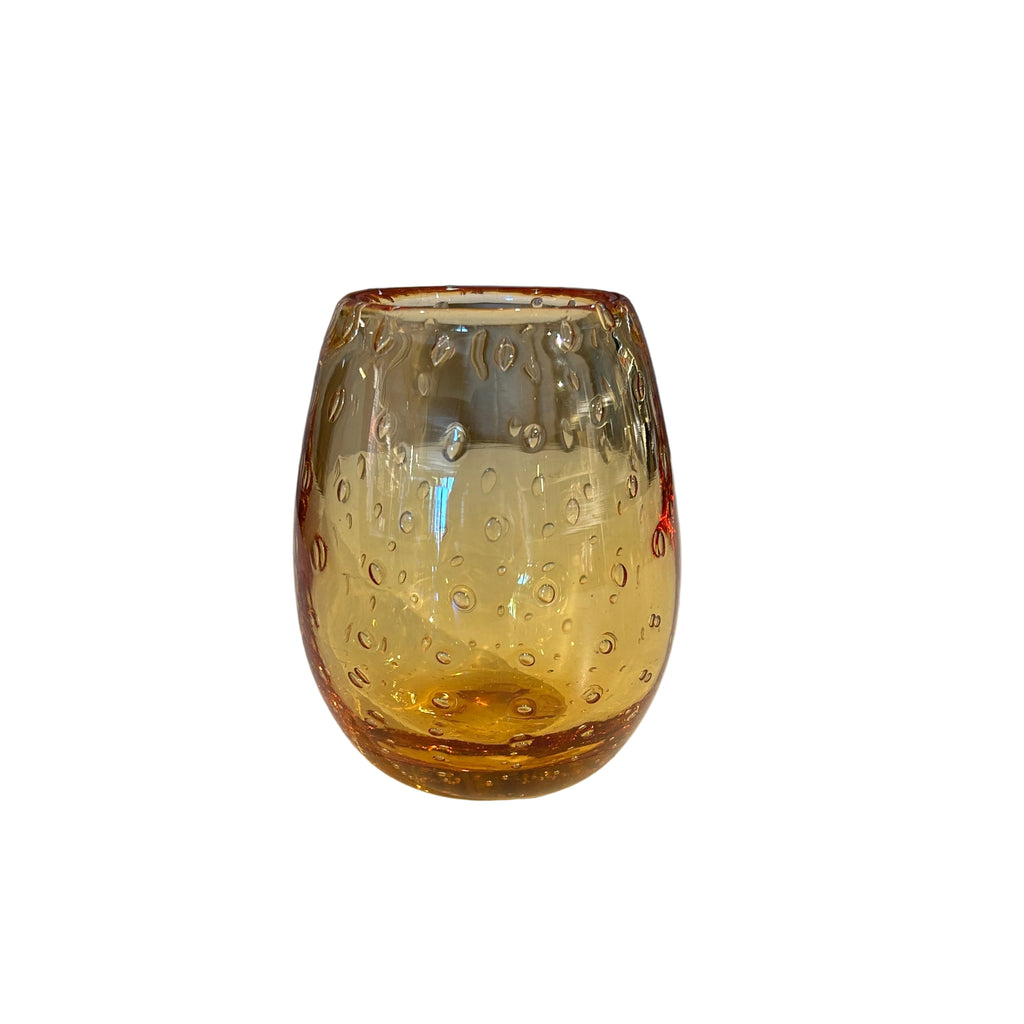 Whitefriars Small Amber Vase