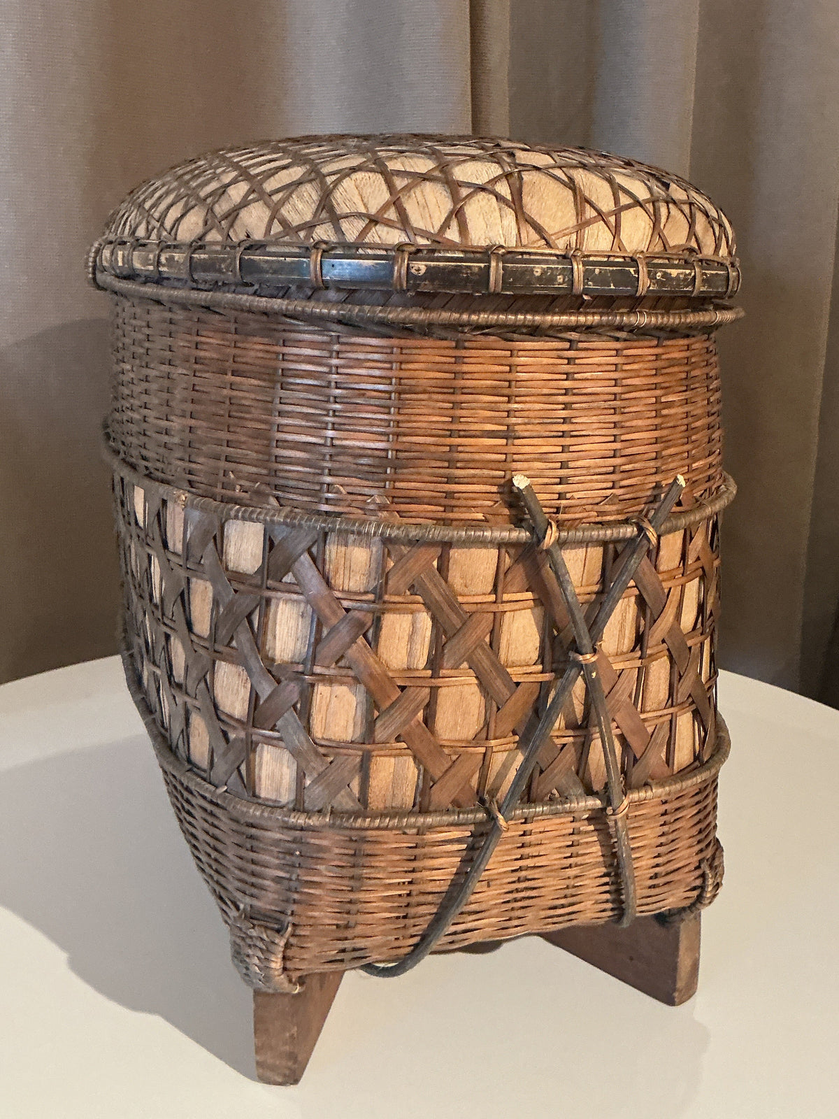 Vintage Asian Basket