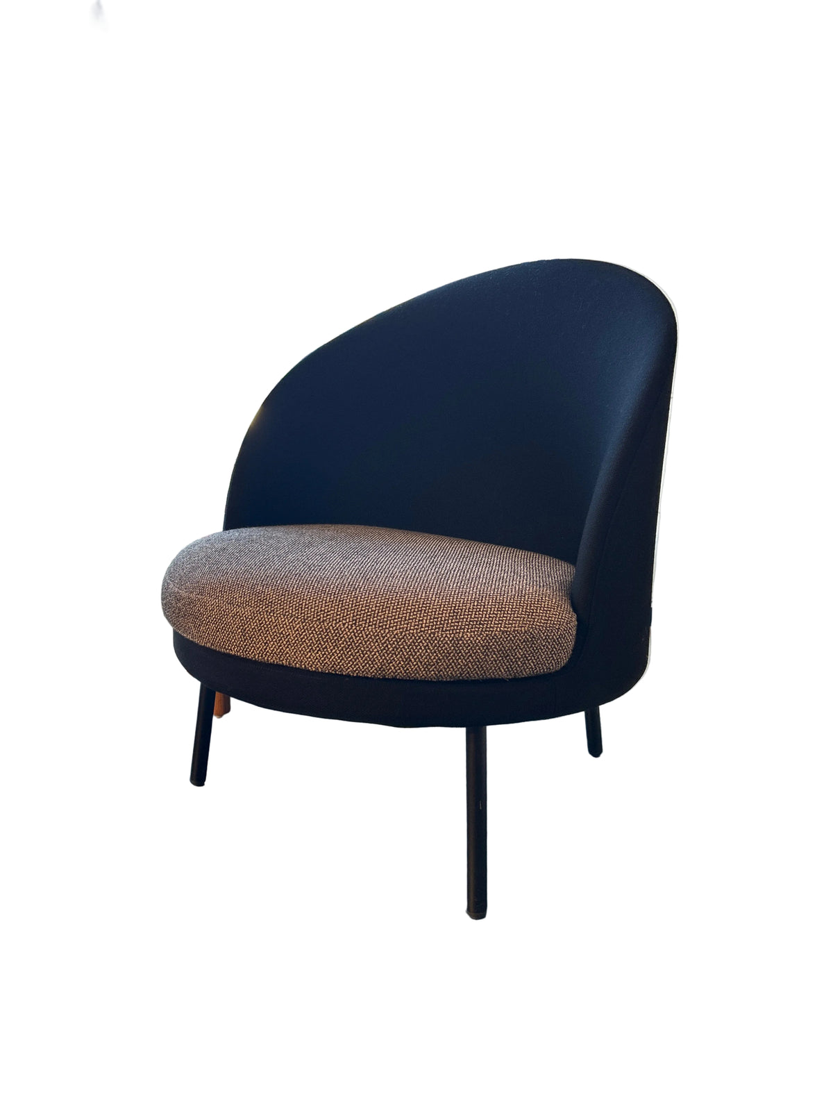 Jules Black Occasional Armchair, Arflex