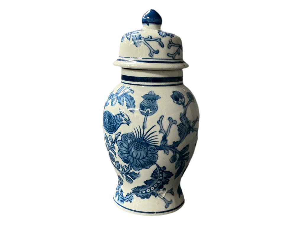Decorative Floral Jar Small
