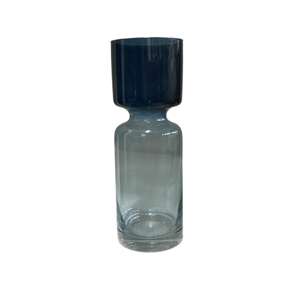 Glass Vase Two Toned
