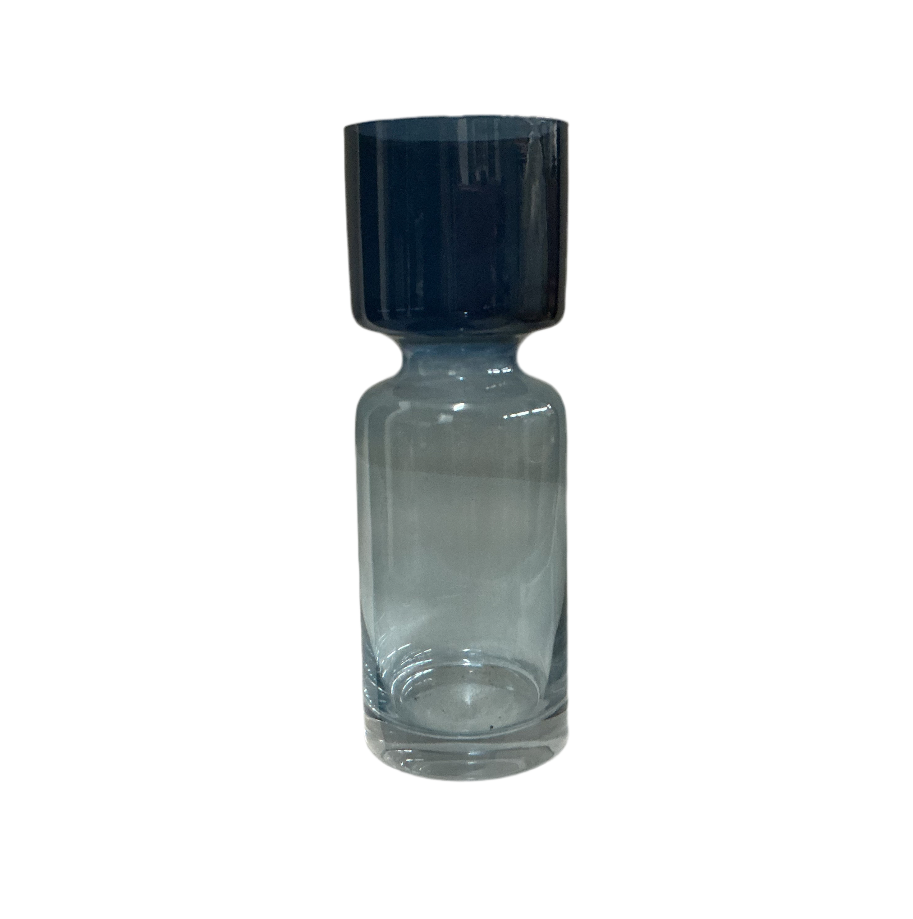 Glass Vase Two Toned
