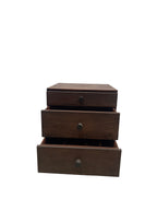 Hugo Three Drawer Side Table