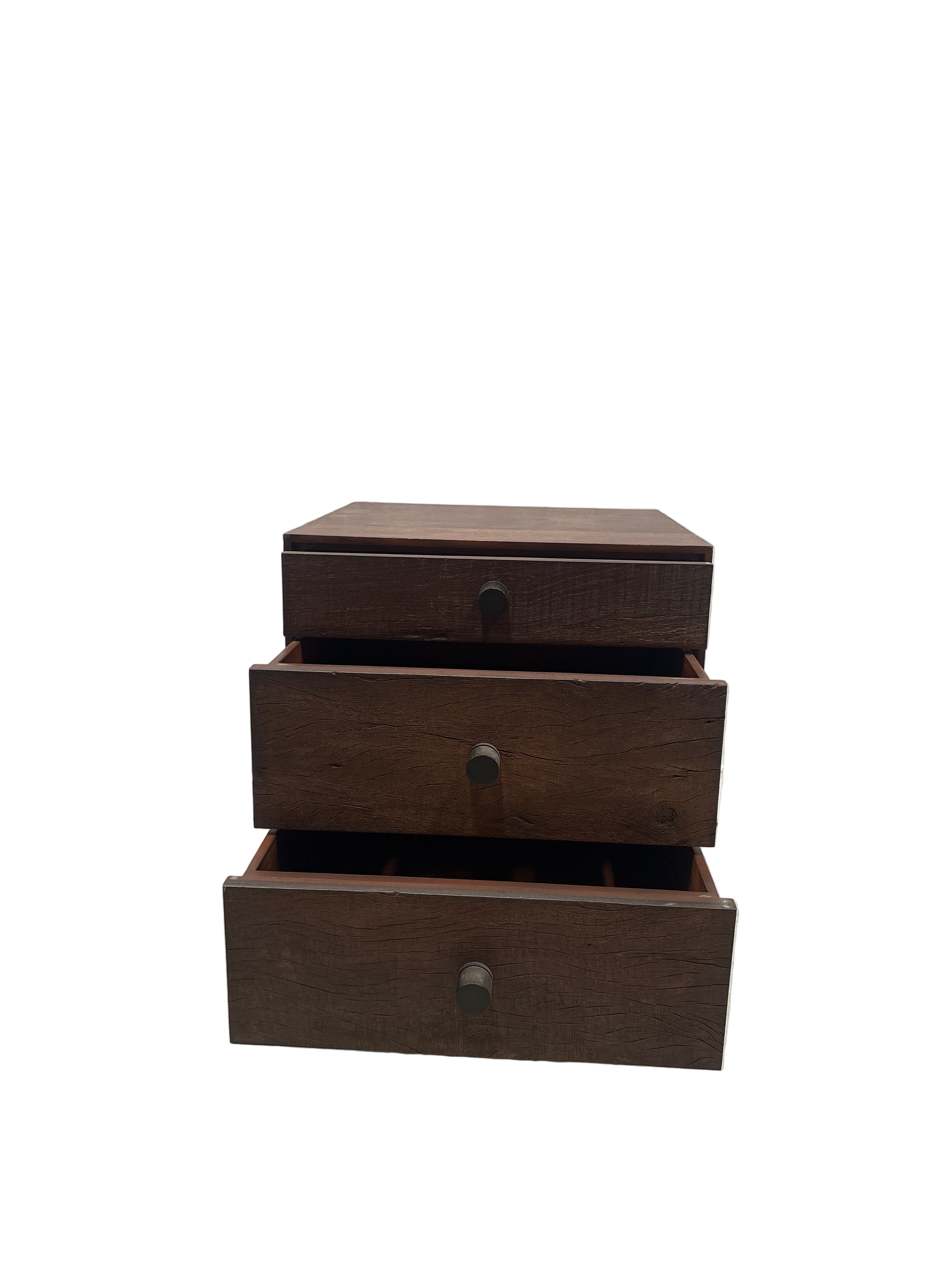 Hugo Three Drawer Side Table