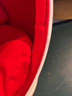 Red Egg Pod Chair, Aarnio Inspired